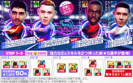 今回のスカウト