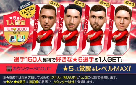 特典付きカウンタースカウト