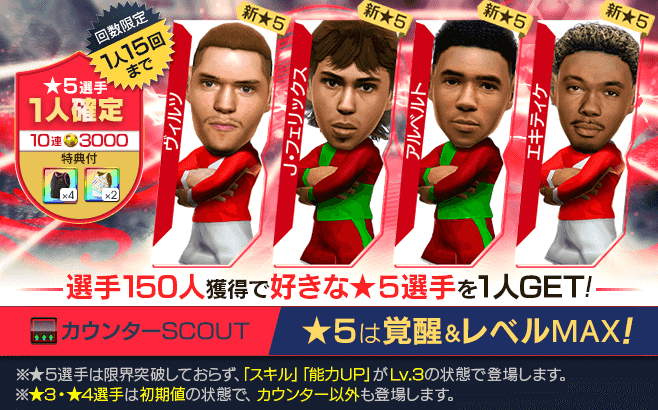 特典付きカウンタースカウト