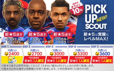 今回のスカウト