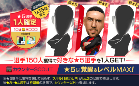 特典付きカウンタースカウト